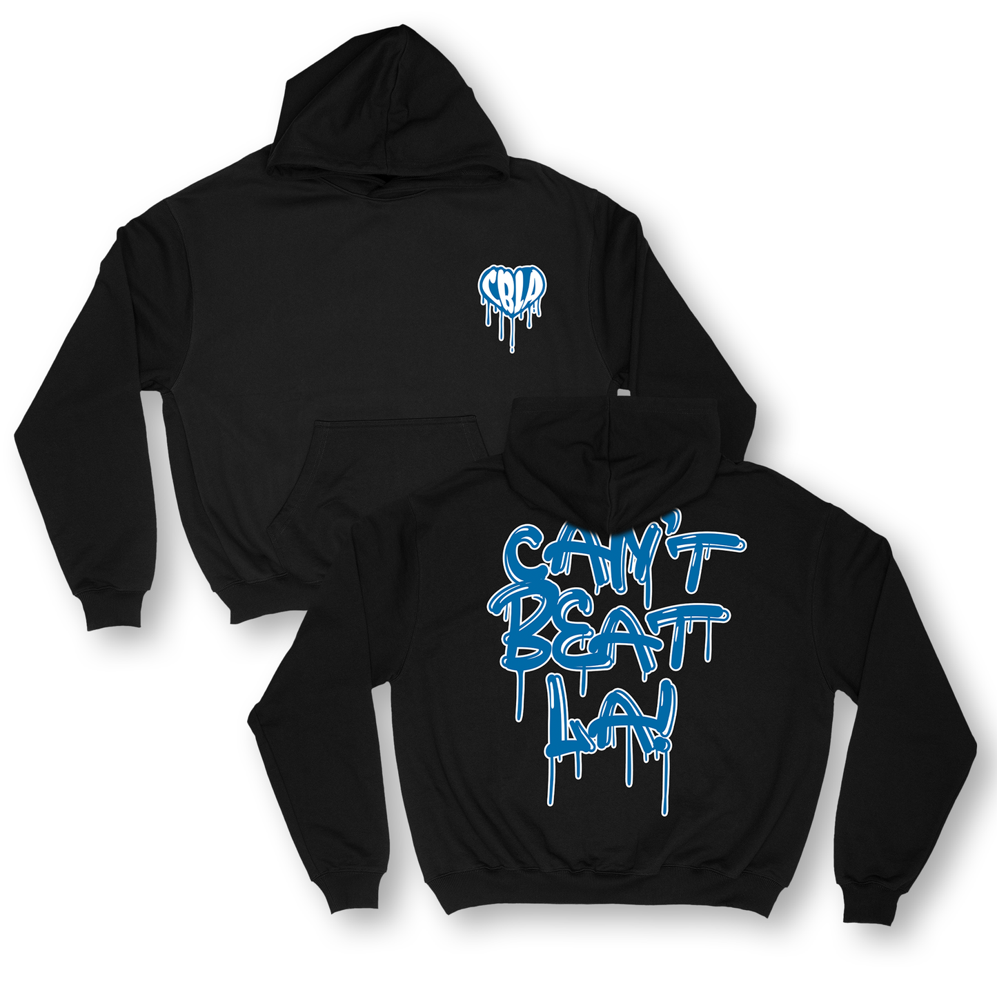 CBLA HEART DRIP HOODIE