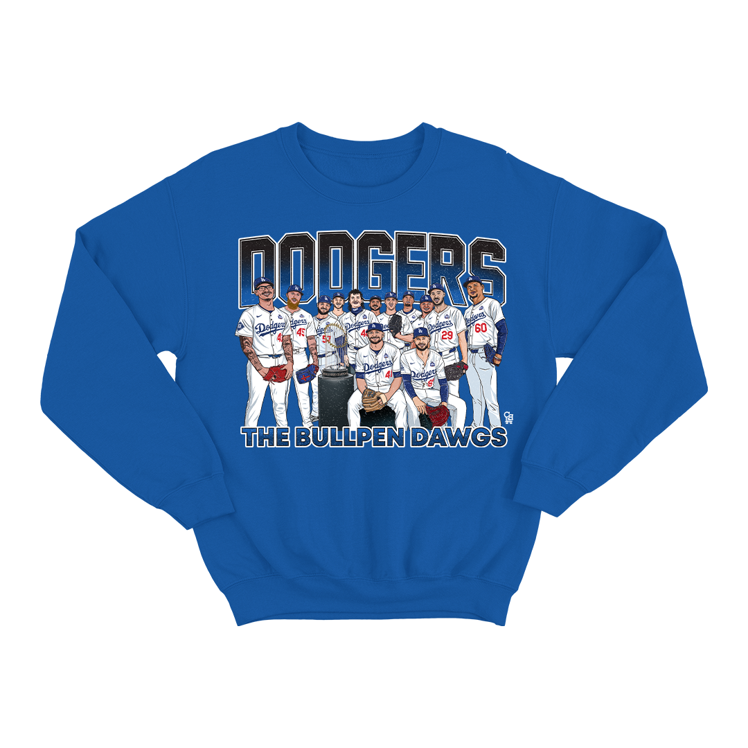 THE BULLPEN DAWGS CREWNECK