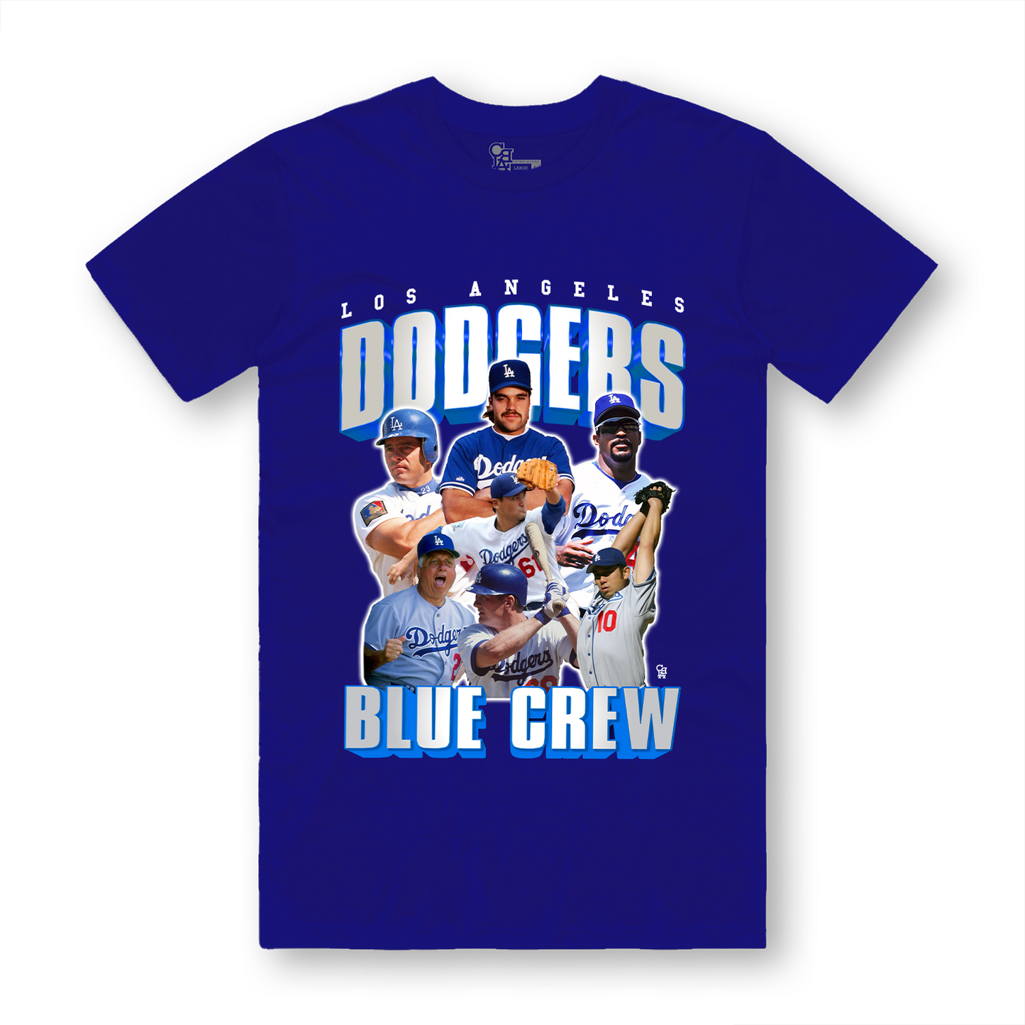 Blue Crew Tee