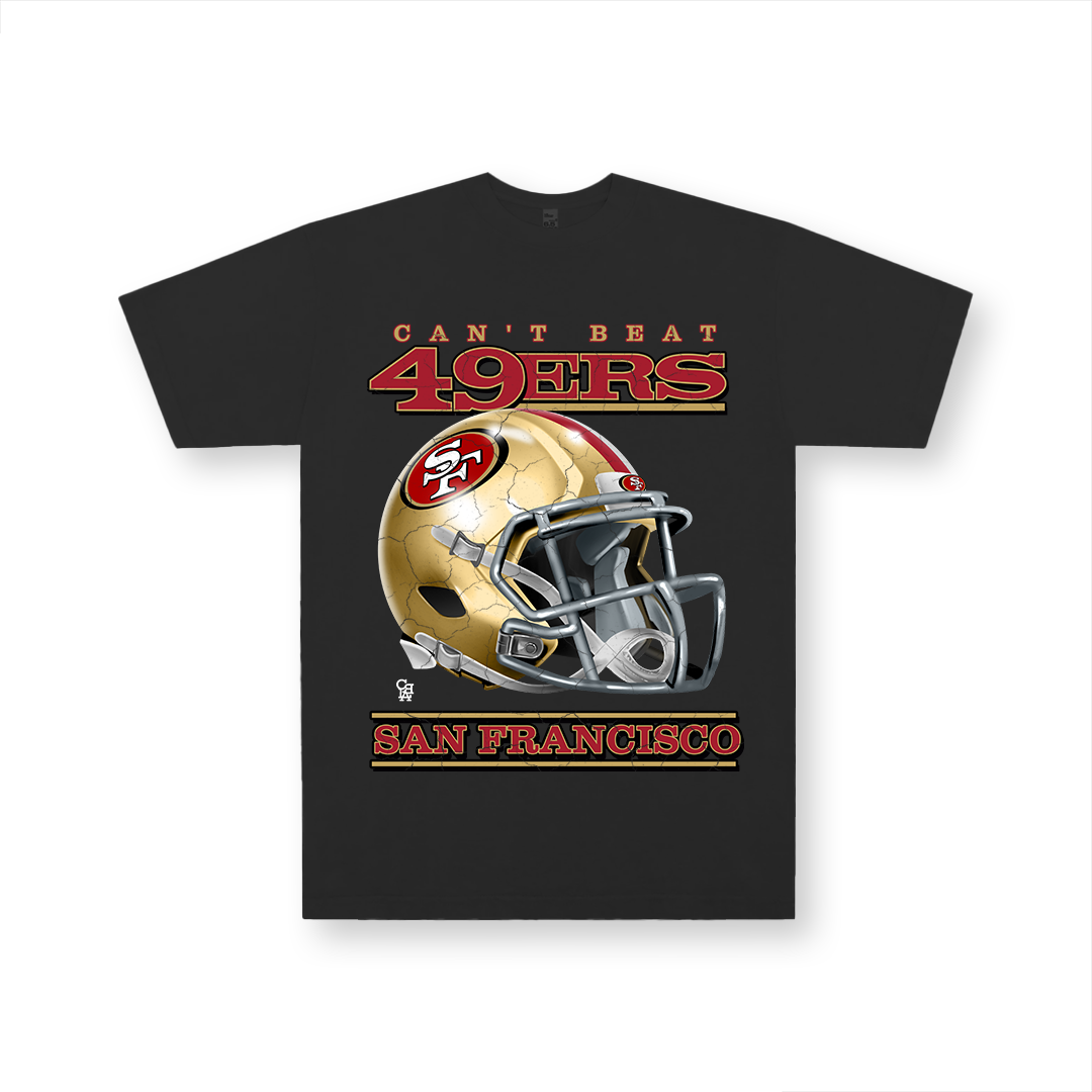 CANT BEAT 49ERS VINTAGE (OVERSIZED TEE)
