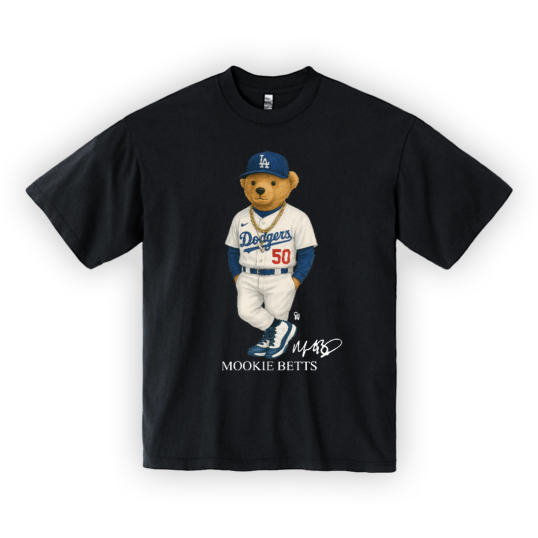 MOOKIE POLO BEAR CBLA OVERSIZED TEE