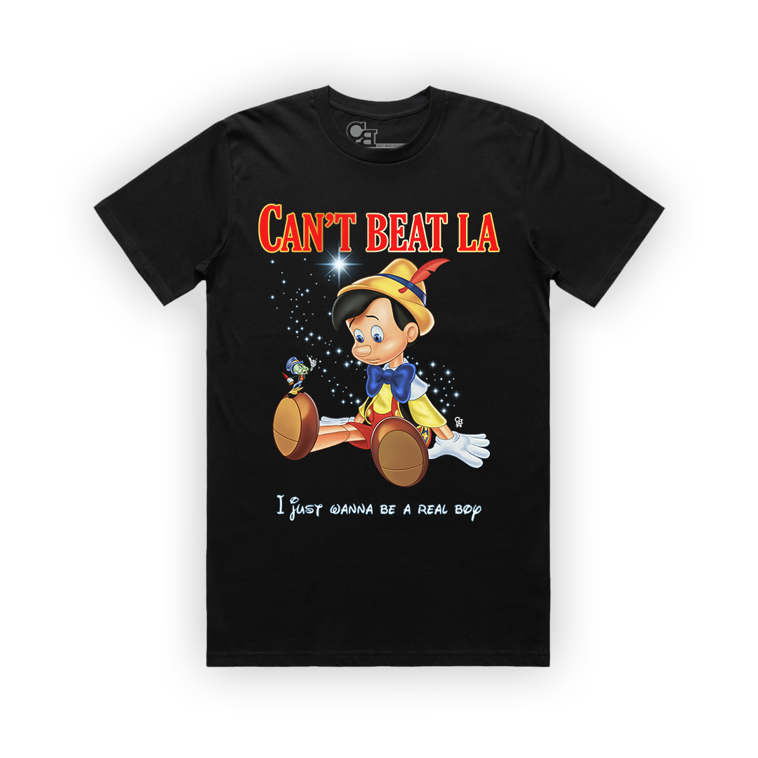 PINOCCHIO REAL BOY TEE