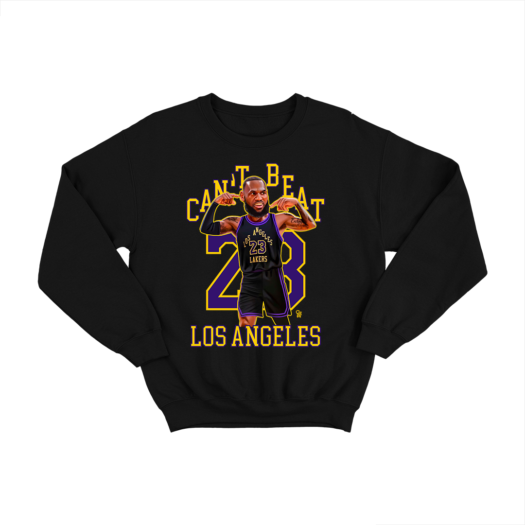 CANT BEAT LA x CRAZY BRON CREWNECK