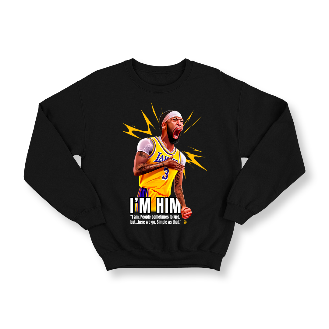 IM HIM x AD CREWNECK