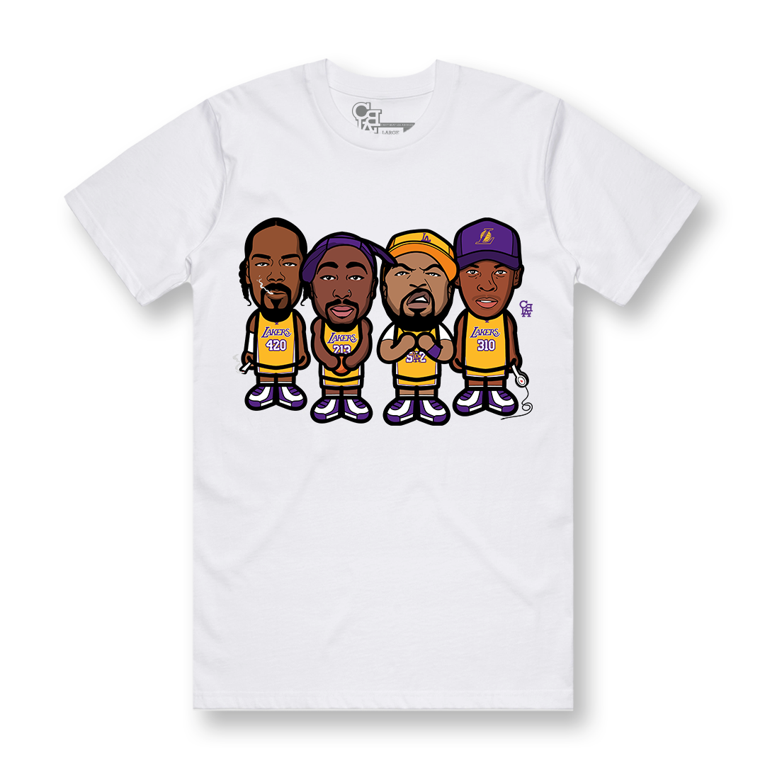 WESTSIDE x LAKER BOBBLEHEAD TEE
