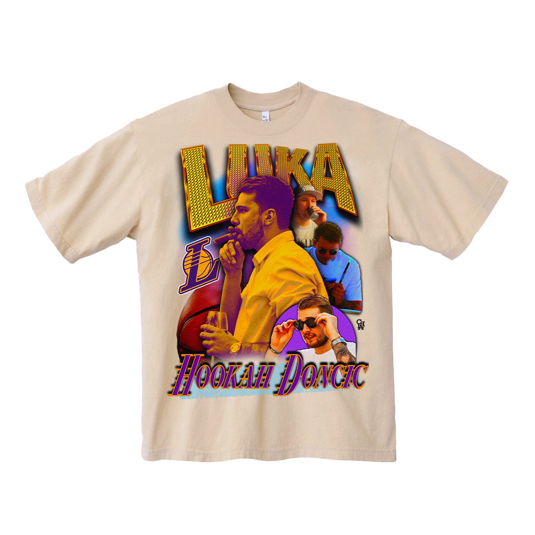 HOOKAH DONCIC CBLA OVERSIZED TEE