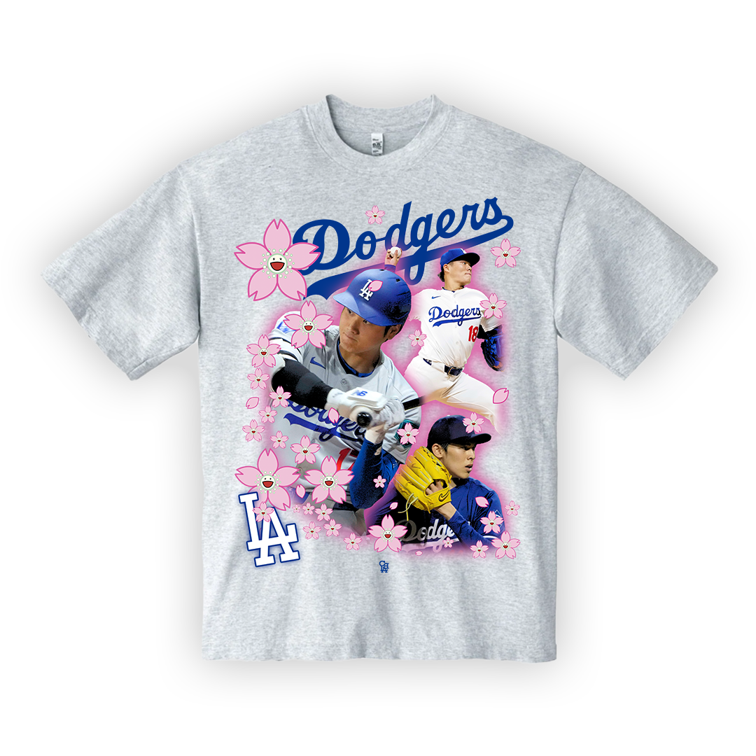 JAPAN STARS X FLOWER OVERSIZED TEE