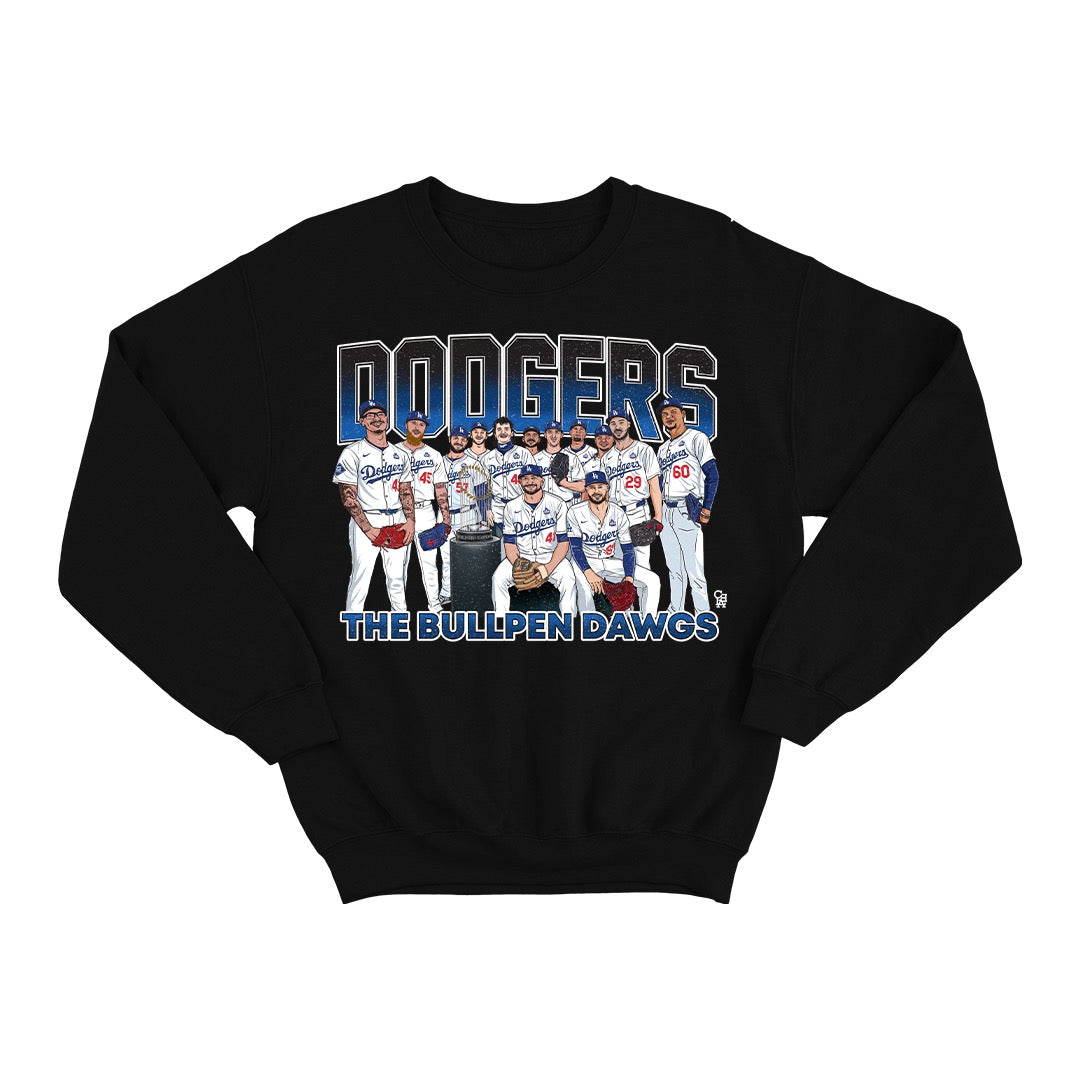 THE BULLPEN DAWGS CREWNECK