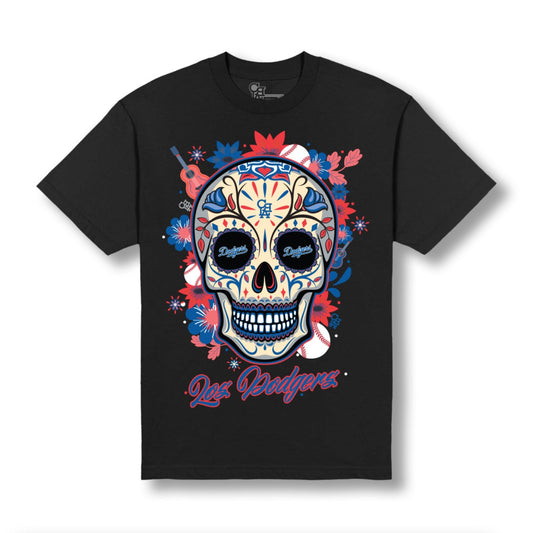 LOS DODGERS DIA DE LOS MUERTOS TEE