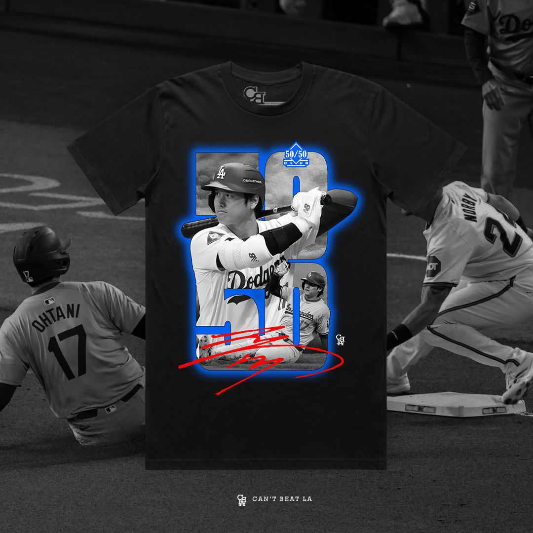 50/50 SHOHEI AUTOGRAPH TEE