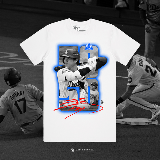 50/50 SHOHEI AUTOGRAPH TEE