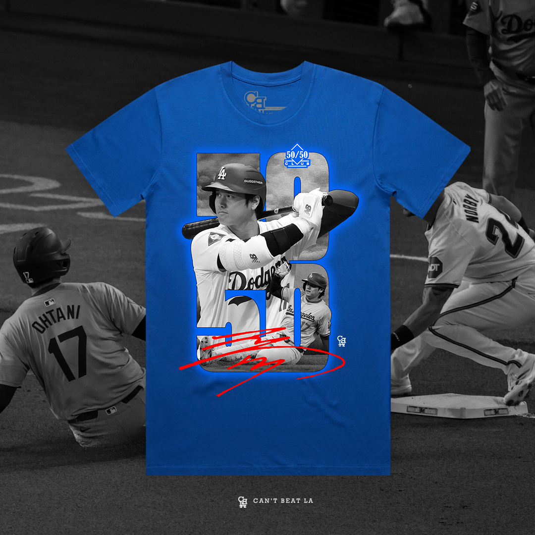 50/50 SHOHEI AUTOGRAPH TEE