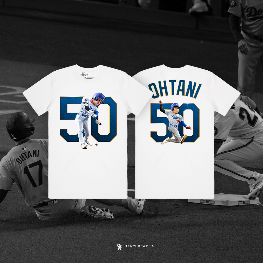 OHTANI 50/50 TEE (FRONT & BACK PRINT)