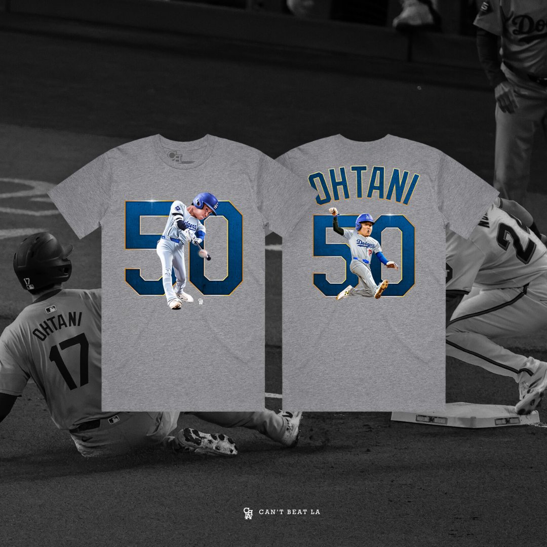 OHTANI 50/50 TEE (FRONT & BACK PRINT)