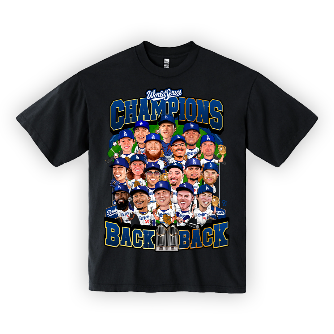 BACK 2 BACK CHAMPIONS TEE (OVERSIZED BOX)