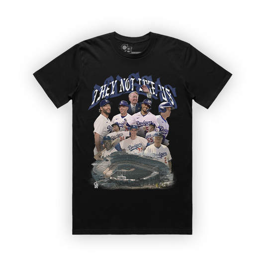 THEY NOT LIKE US DODGER TEE