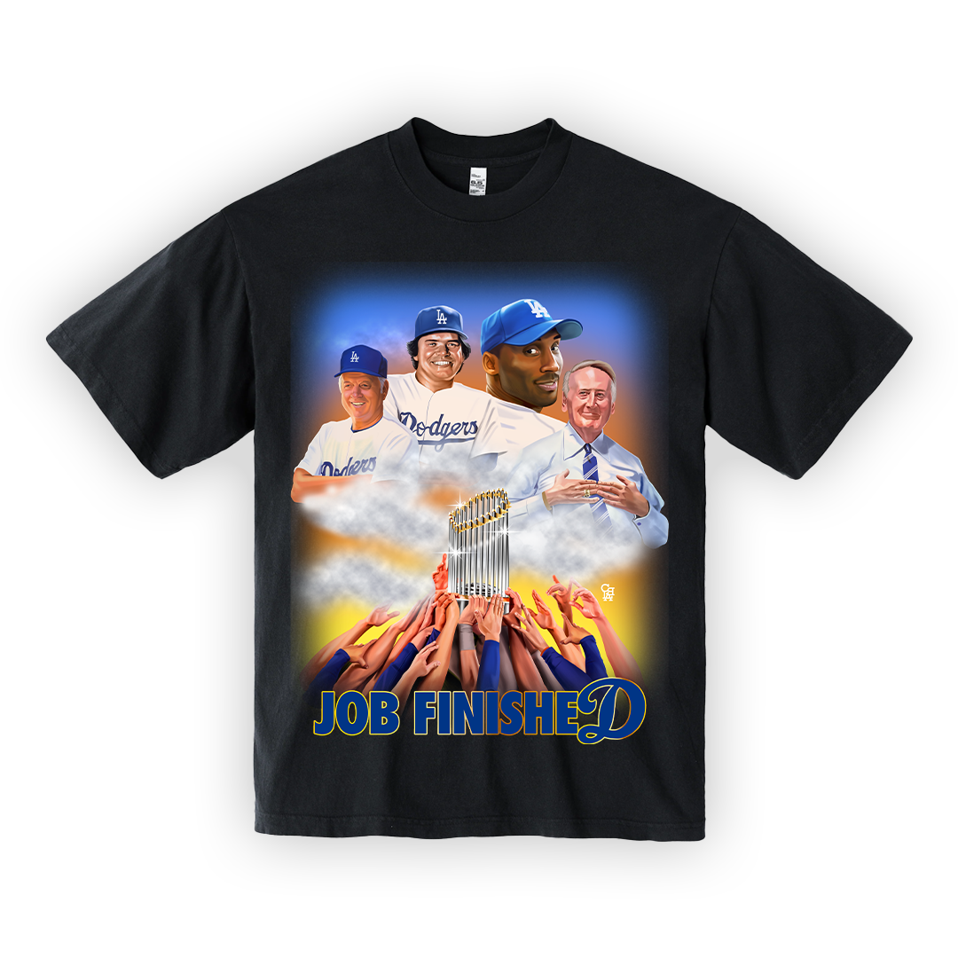 JOB FINISHED 24 WS (OVERSIZED TEE)