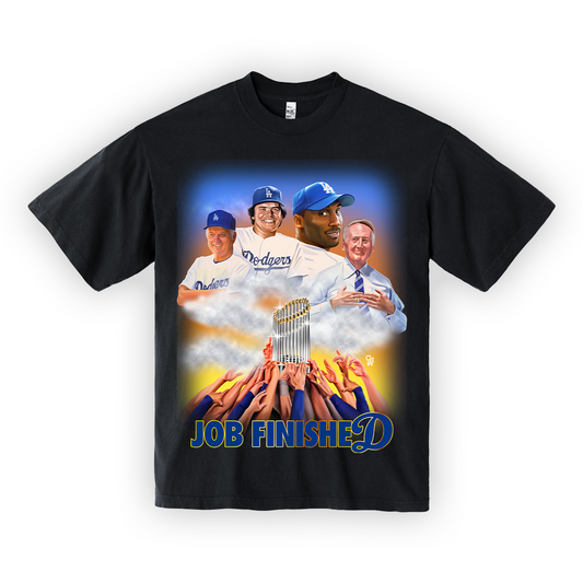 JOB FINISHED 24 WS (OVERSIZED TEE)