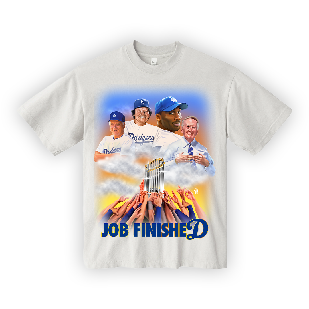 JOB FINISHED 24 WS (OVERSIZED TEE)