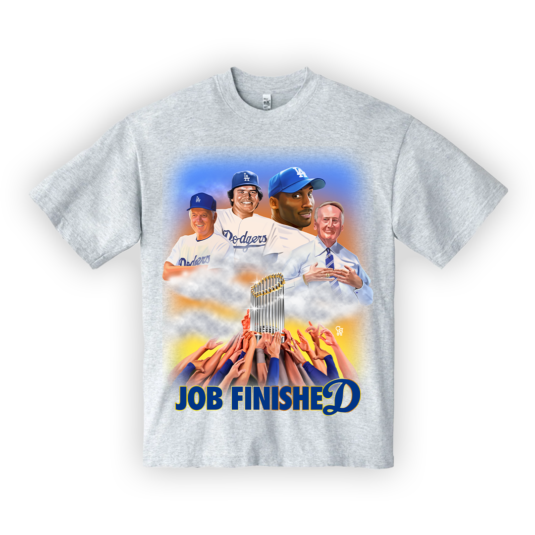 JOB FINISHED 24 WS (OVERSIZED TEE)