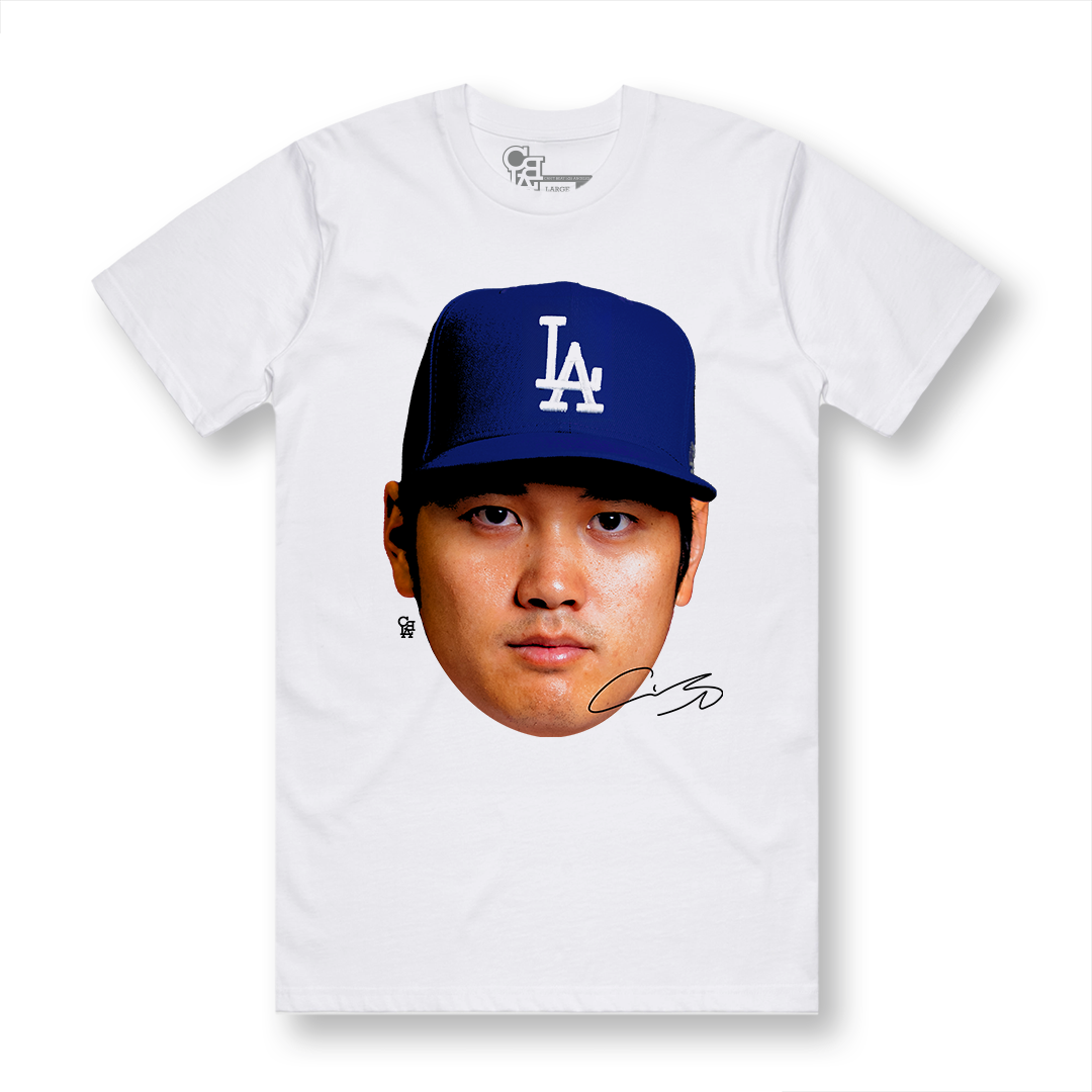 FACE OF THE DODGERS TEE