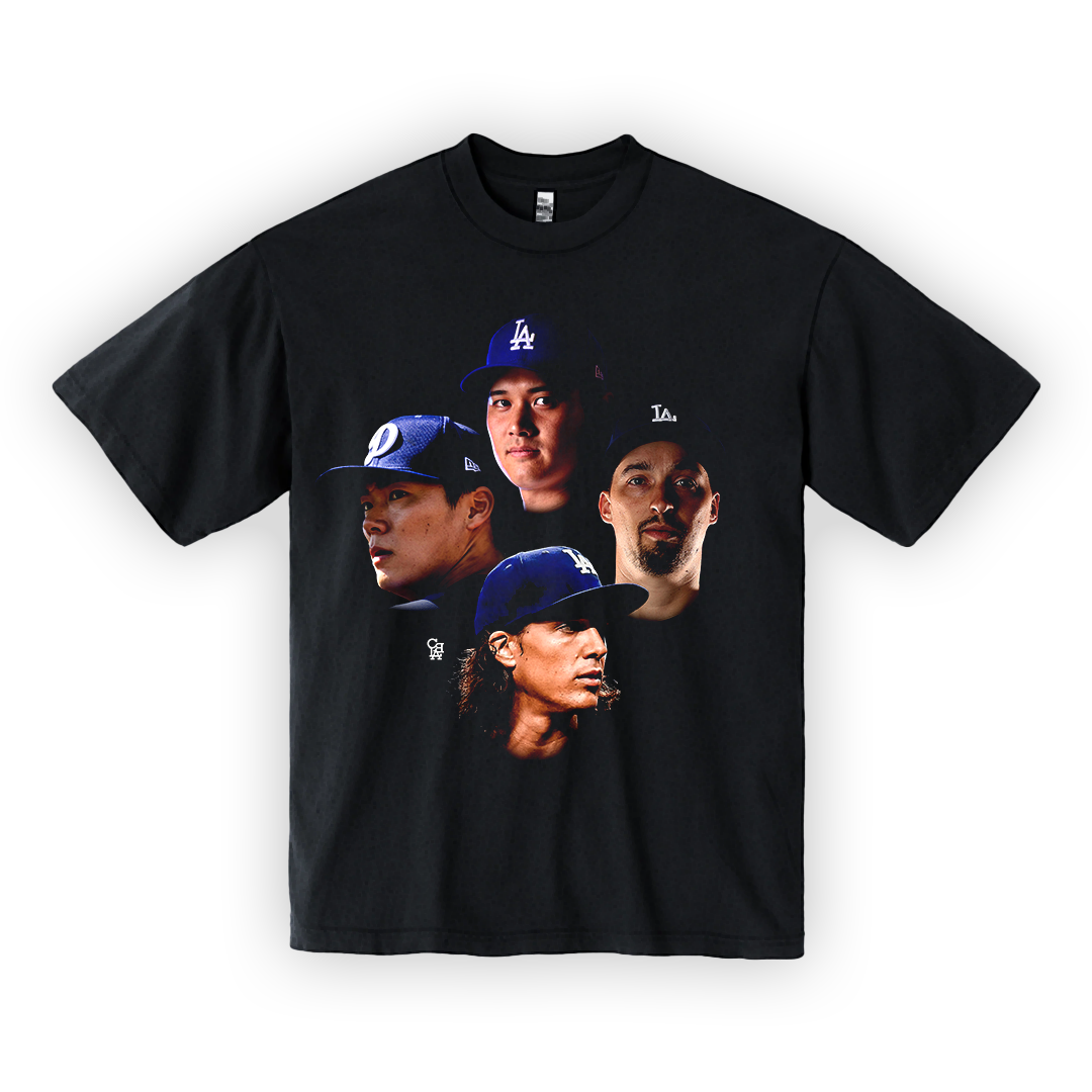 4 ACES x DEATHROW TEE (OVERSIZED BOX)