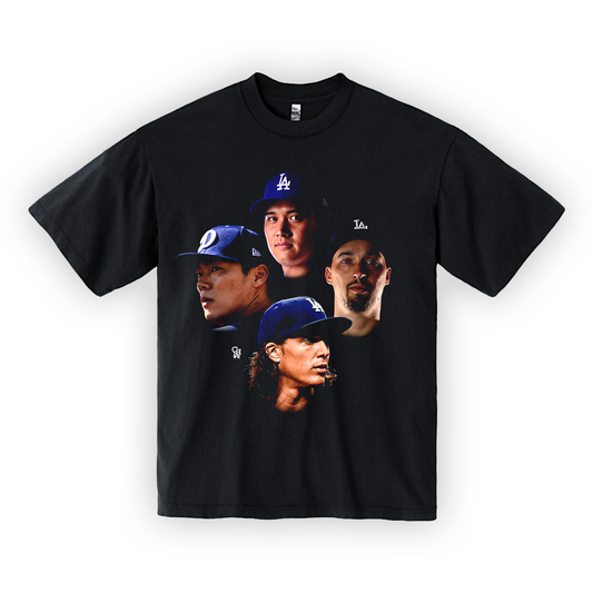 4 ACES x DEATHROW TEE (OVERSIZED BOX)