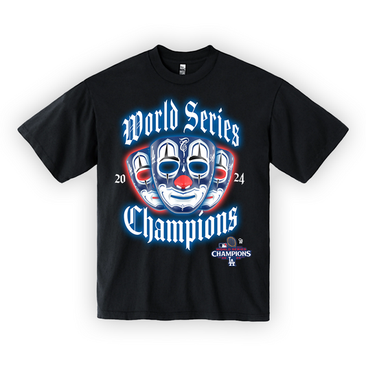 24 WS CHAMP MASK OVERSIZED TEE
