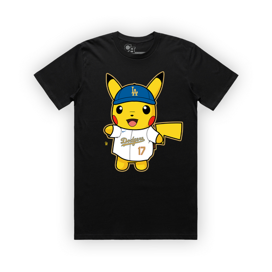 PIKACHU x GOLD JERSEY TEE