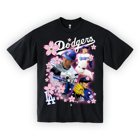 JAPAN STARS X FLOWER OVERSIZED TEE