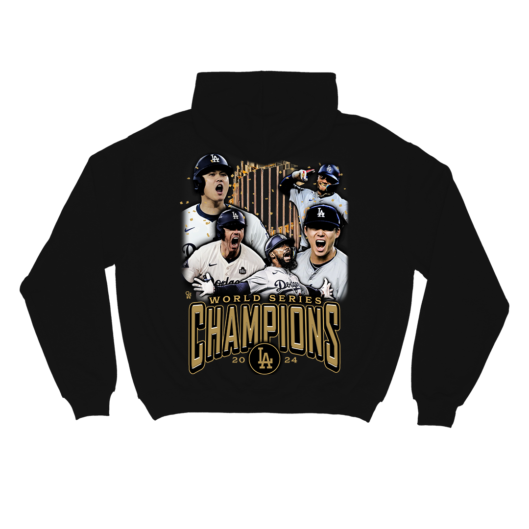 WORLD SERIES CHAMPS GOLD HOODIE
